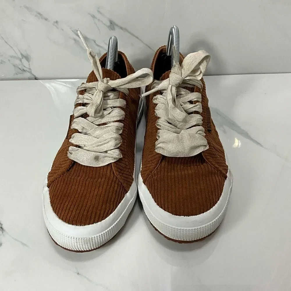 SUPERGA Anthropologie Corduroy Fashion Sneakers
